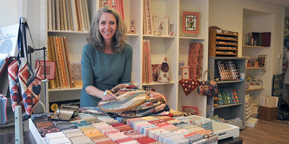 De Quiltkoffer opent winkel in Vlasstraat