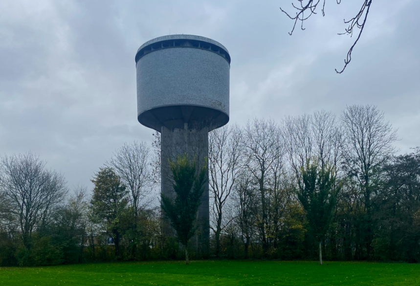 Dokkum toen en nu: De Watertoren