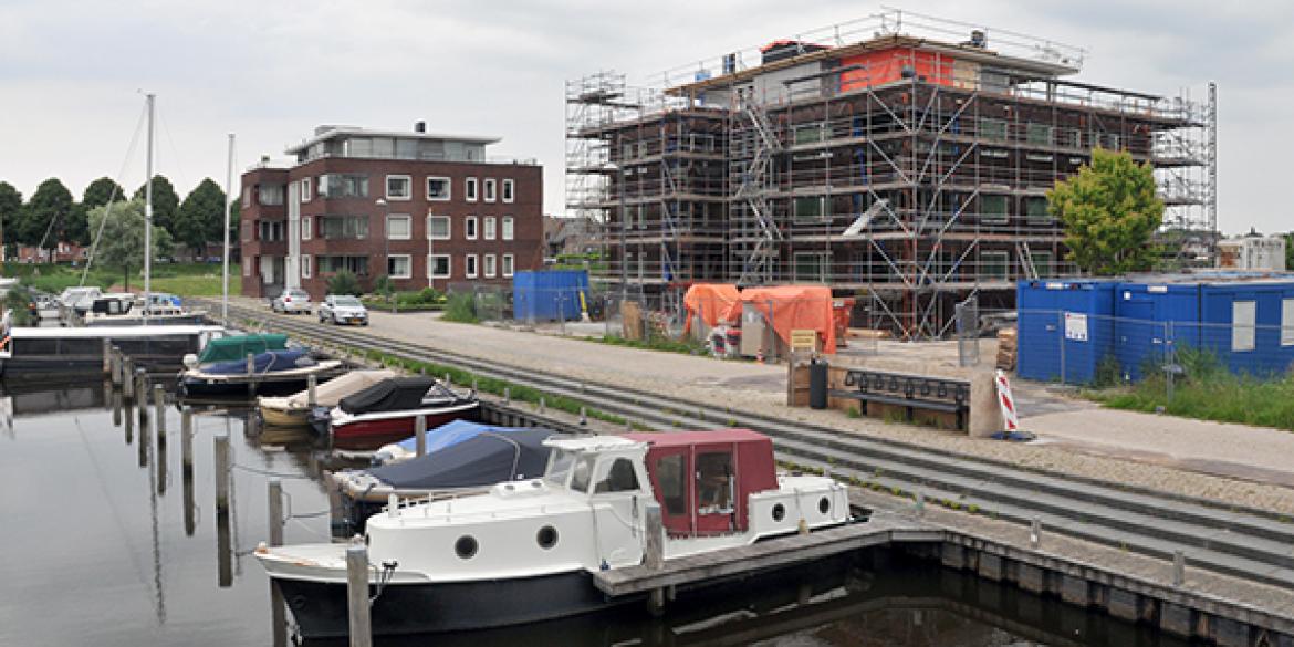 Hoogste punt voor nieuwe appartementencomplex