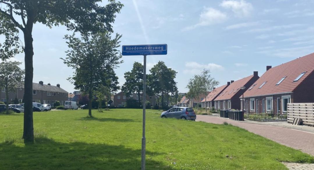 Dokkum toen en nu: Hoedemakersweg