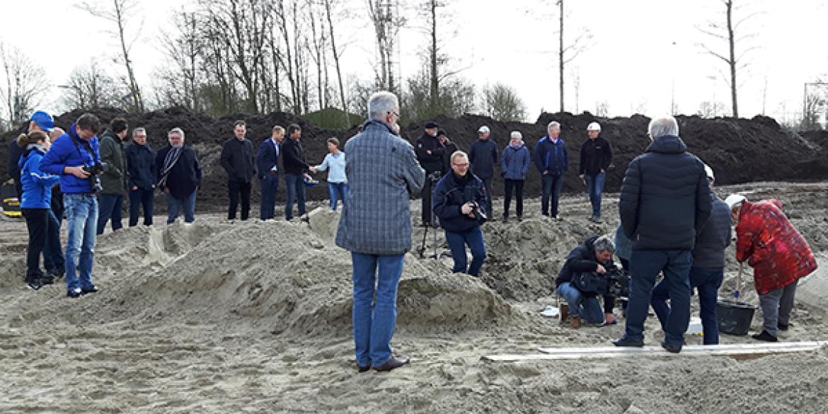 Officiële startsein voor nieuwbouw sporthal gegeven