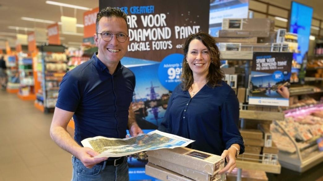 Spaaractie XL Diamond Paintings van Dokkum van start