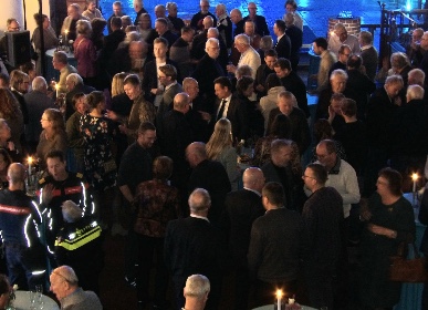 Foto's Burgemeester Kramer blikt terug op 2024 tijdens nieuwjaarsreceptie door: 