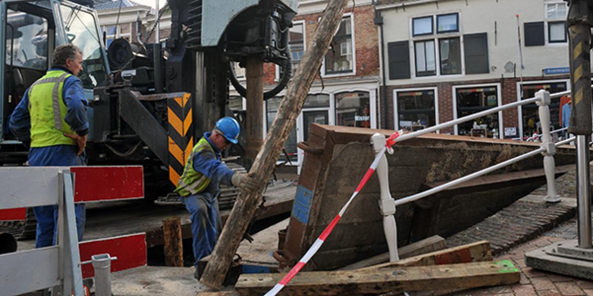 Werkzaamheden Koornmarkt gaan in rap tempo