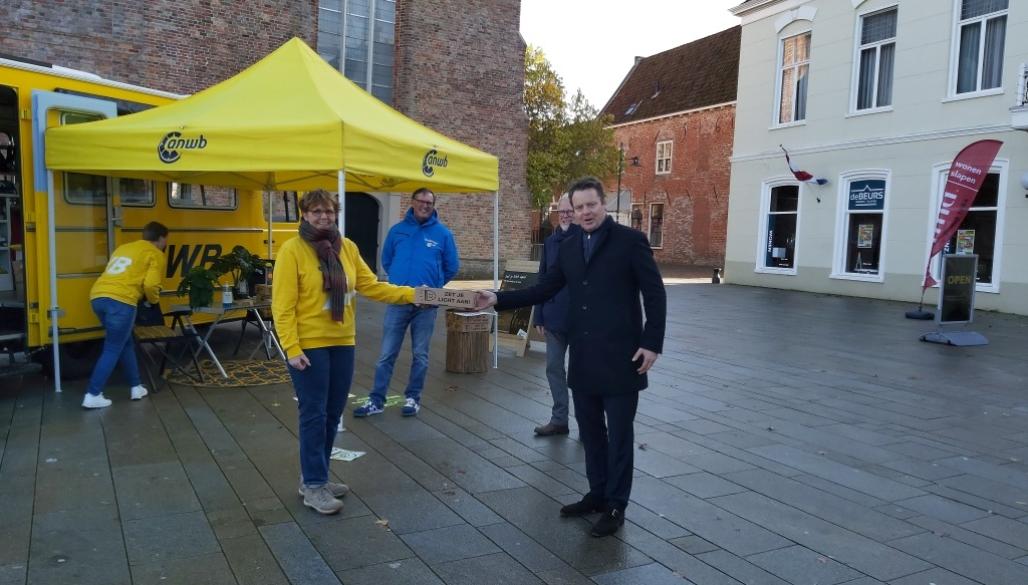 Startsein fietsverlichtingsactie gegeven