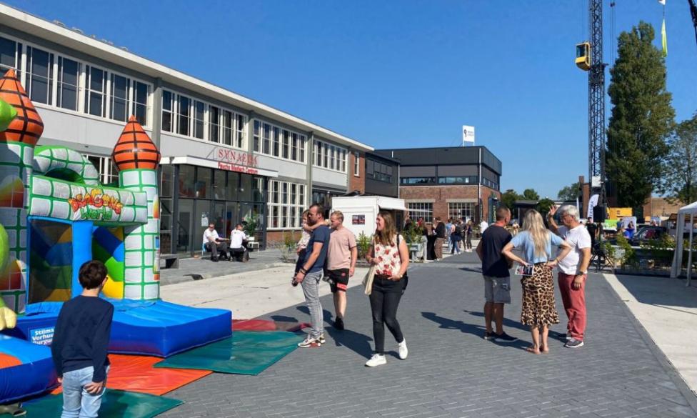 Open Dag bij voormalige Prins Fabriek aan Rondweg