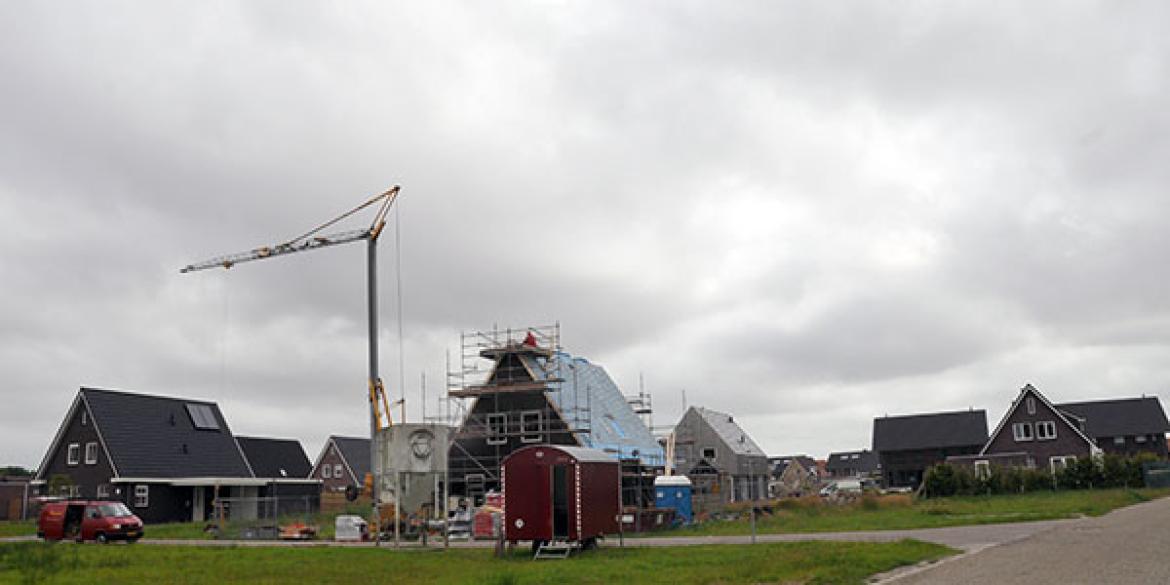 Nieuwbouw in Dokkum gaat gestaag verder