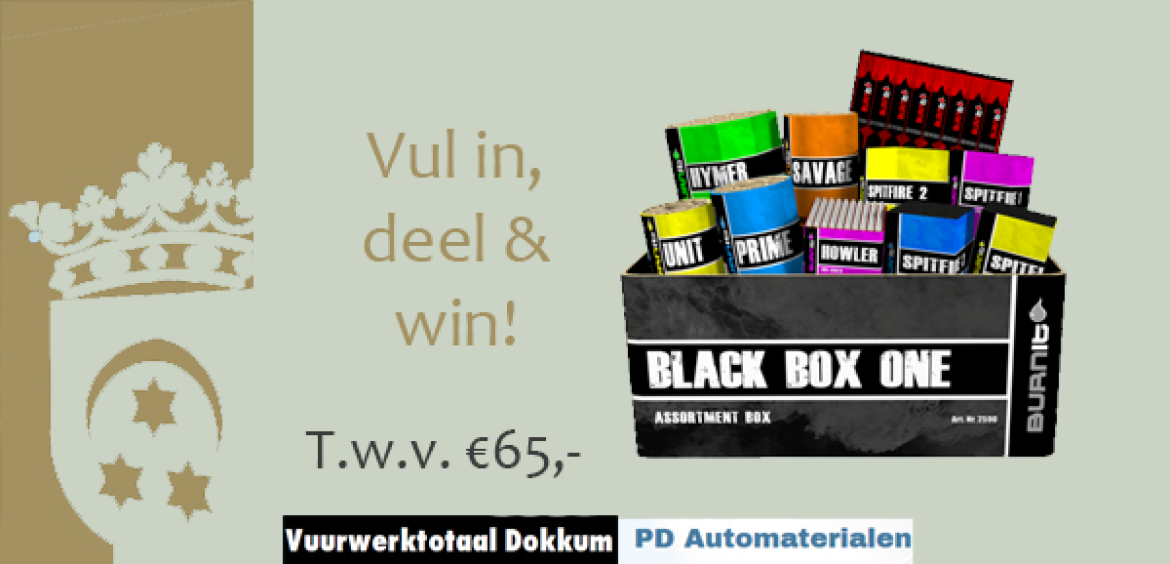 Win vuurwerk: deel en vul in!