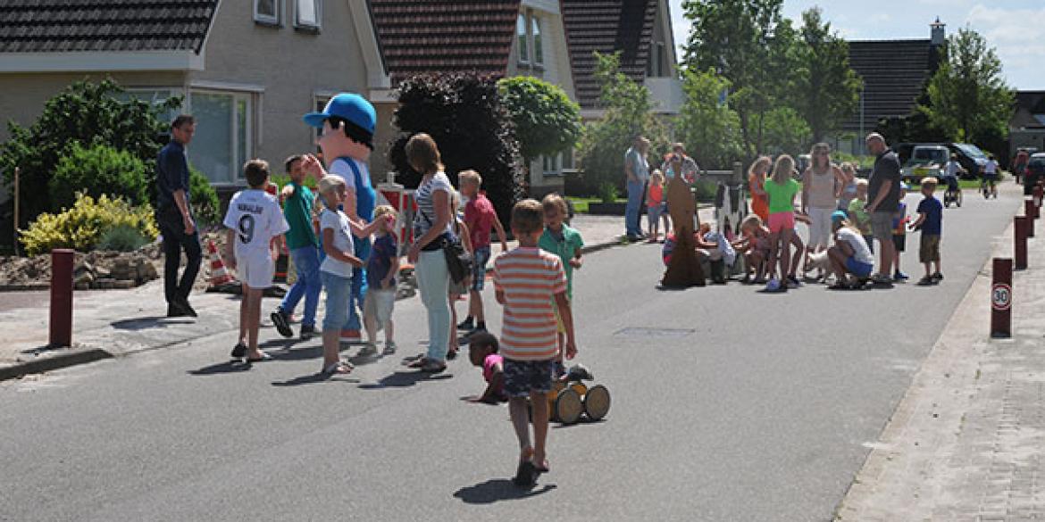 Kinderen hebben prachtmiddag tijdens straatspeeldag