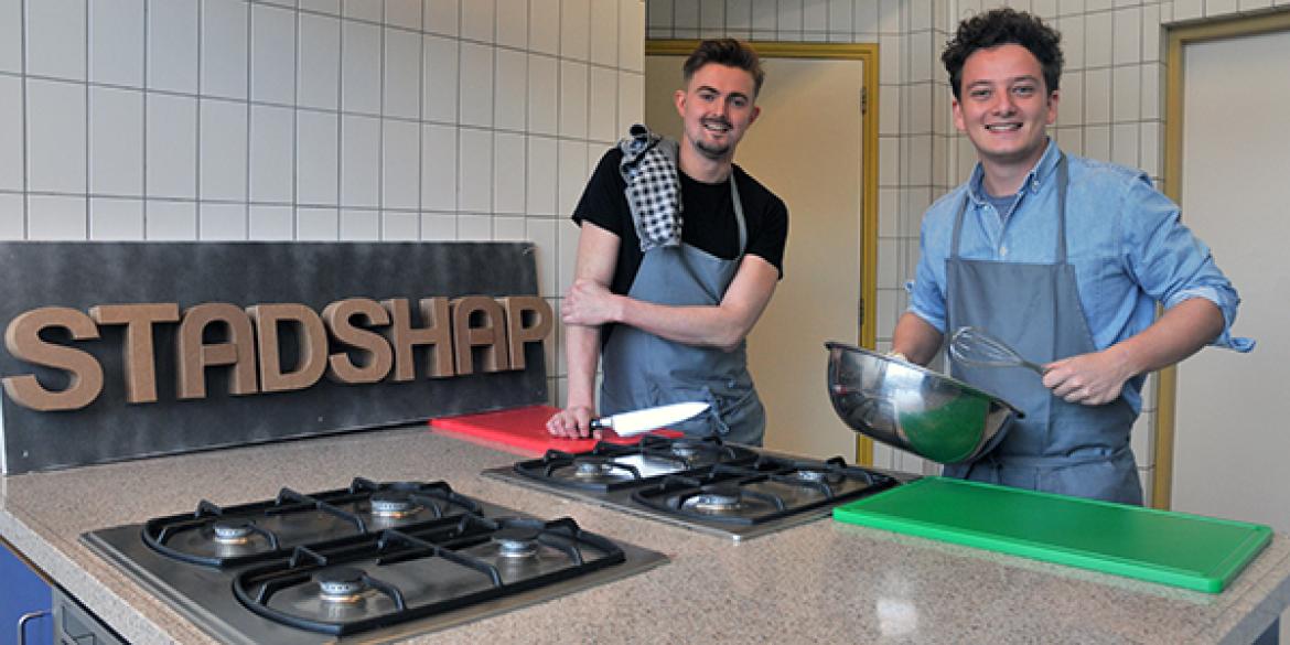 Stadshap van start vanuit Bolwerk Dokkum