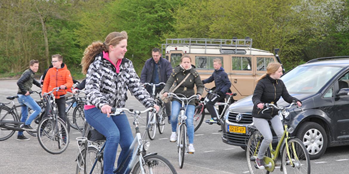 Dokkumers op de fiets naar the Passion