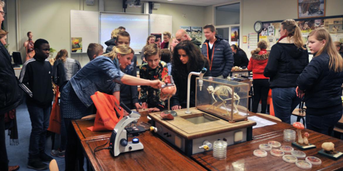 Drukbezochte open dagen op middelbare scholen