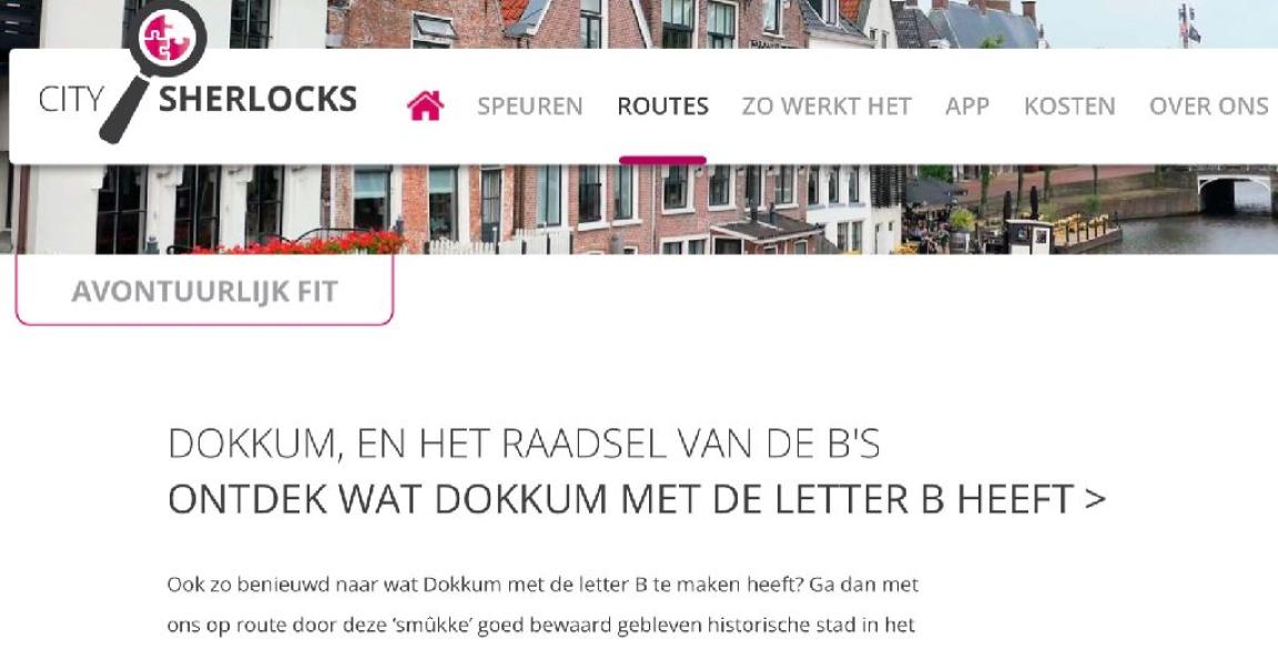 Online speur- en puzzelroute primeur voor Dokkum