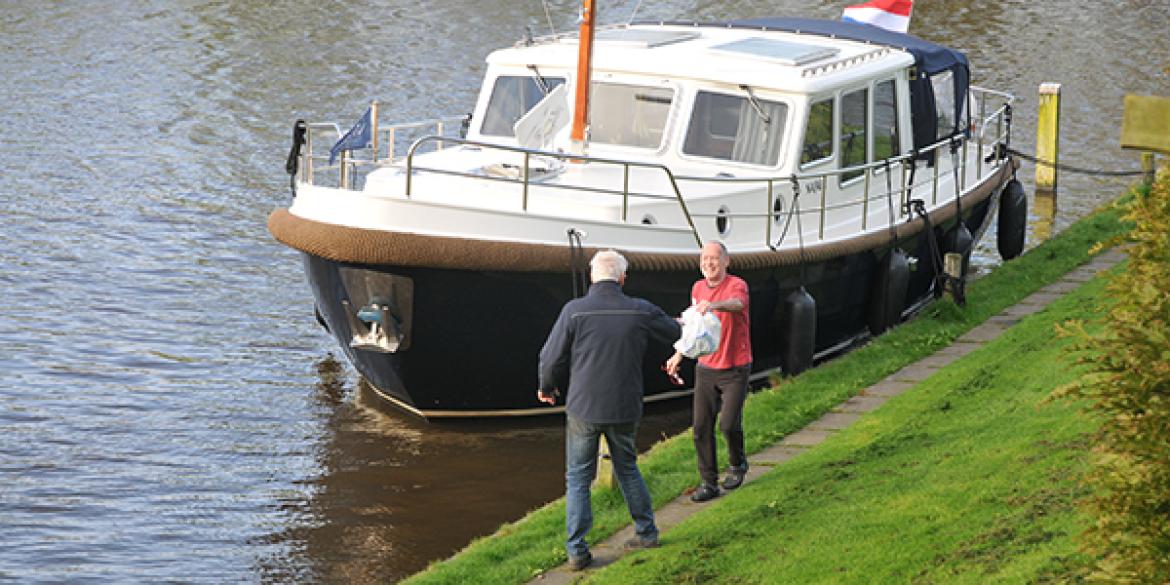 Toeristen krijgen warm welkom in Dokkum