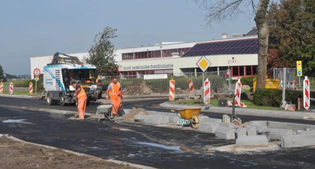 Werkzaamheden Holwerderweg gaan laatste fase in