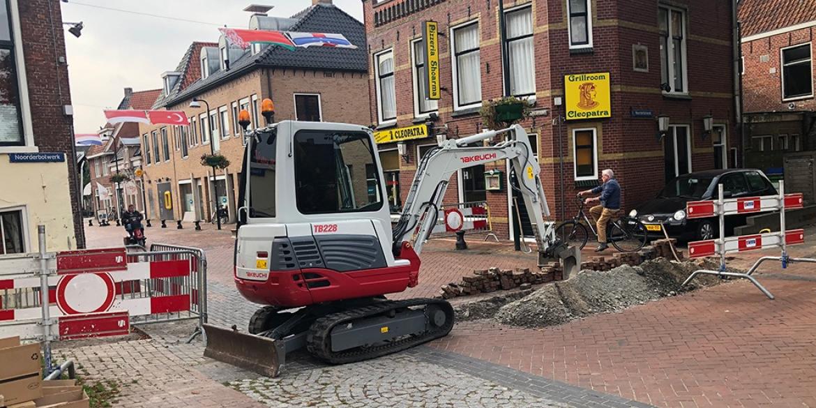 Nieuwe kabels zorgen voor afgesloten Aalsumerpoort