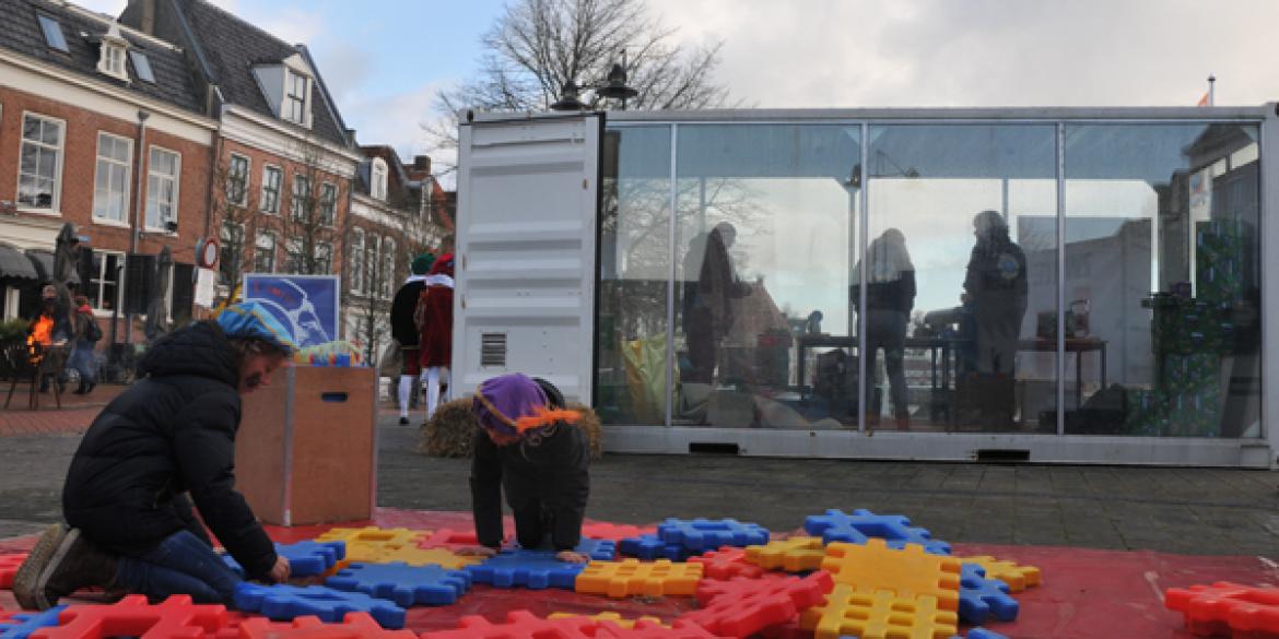 Glazen Huis van Sinterklaas op de Zijl voor voedselbank