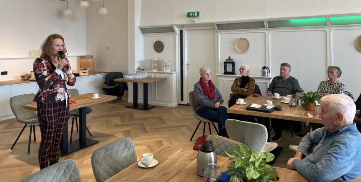 Stichting Tumba uitgenodigd tijdens lezing en lunch Broodje KK