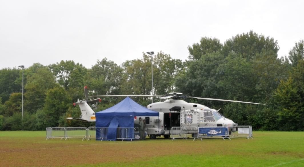 Helikopter luidt start Admiraliteitsdagen in