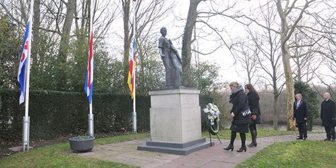 Jaarlijkse kranslegging en herdenking van 22 januari 1945