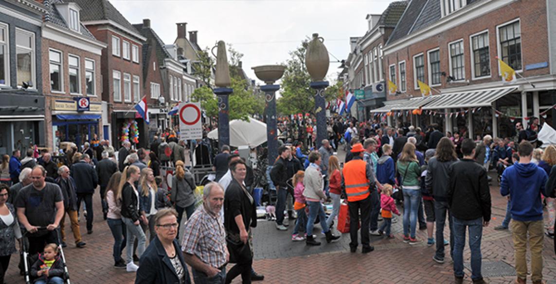 Koningsdag brengt volop leven in de stad