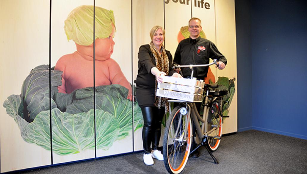 Dokkum Magazine voortaan bezorgd op Dokkumer fiets