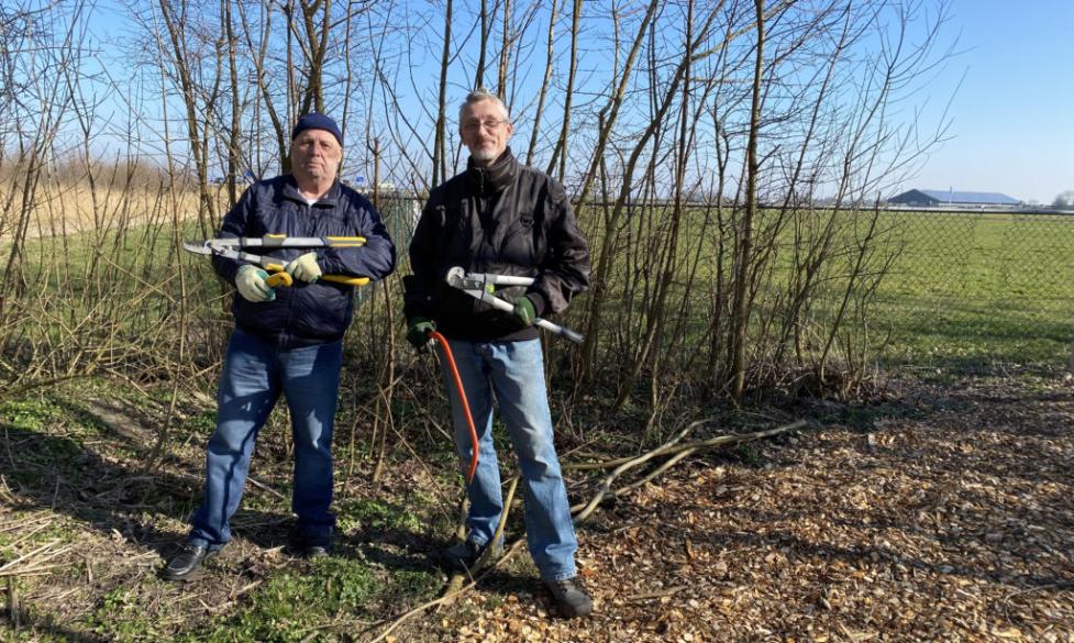 Wijkraad Fûgellân snoeit voor pad richting Bastion