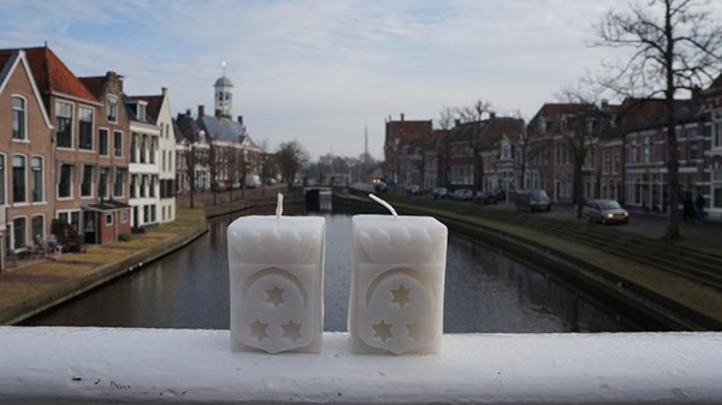 Bedenkers Charity Candle Dokkum naar Letland