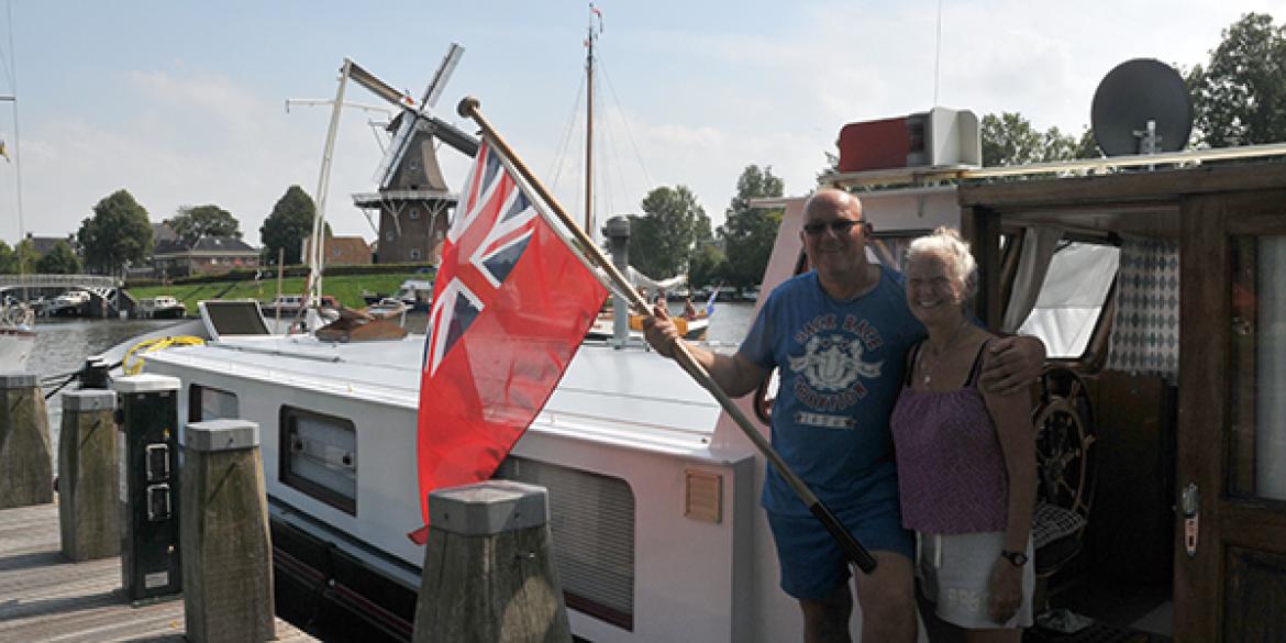 Aan boord bij: de Engelse Pauline en Richard