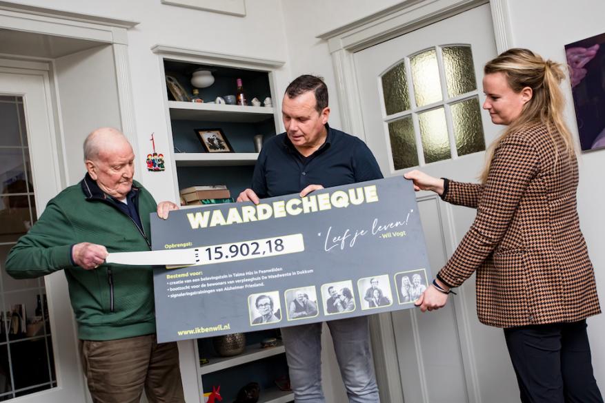 Campagne ‘Ik ben Wil’ levert ruim 15.000 euro op voor Alzheimer