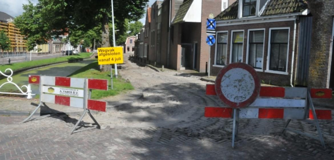 Eindelijk nieuwe bestrating voor Kloostersingel