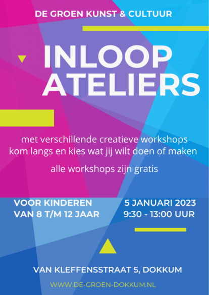 Inloop Ateliers in de Groen