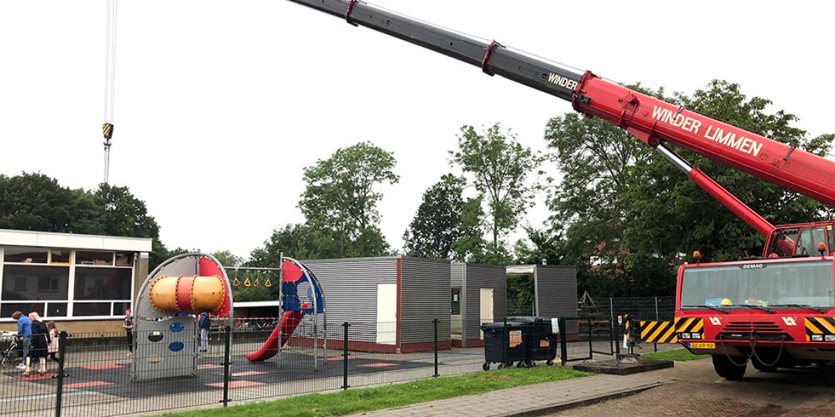 Noodlokalen CBS De Regenboog weggehaald