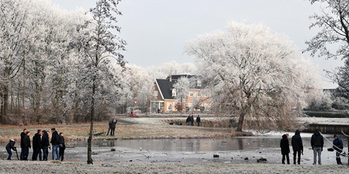 Dokkum geniet volop van 'winter wonderland'