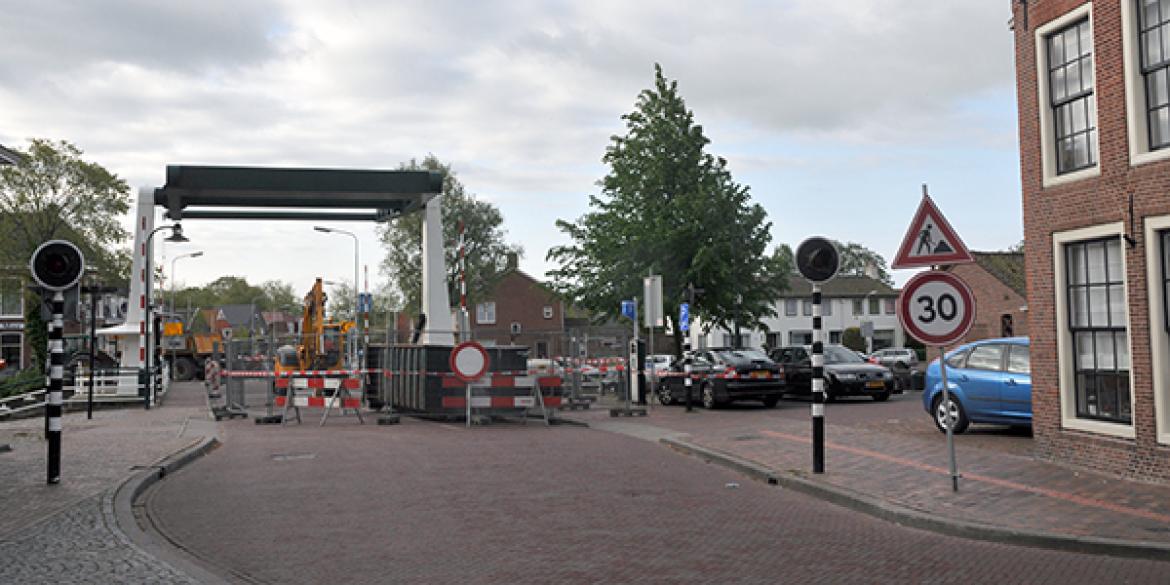 Woudpoortbrug hele week afgesloten voor autoverkeer