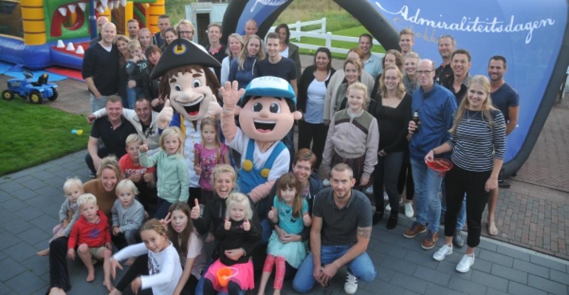 Winnaars vlaggenactie genieten van feestelijke Burgerparty