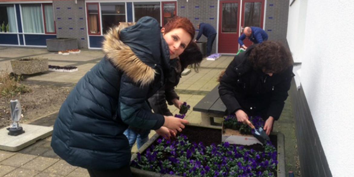 Ook in Dokkum volop actie tijdens NL Doet