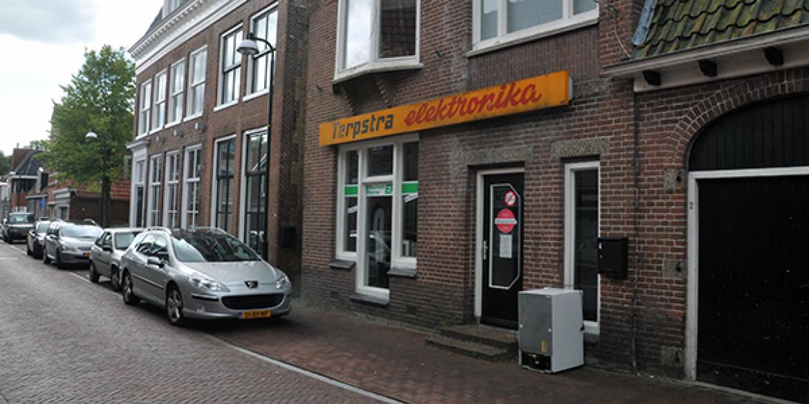 Winkel Terpstra verbouwd tot appartementen