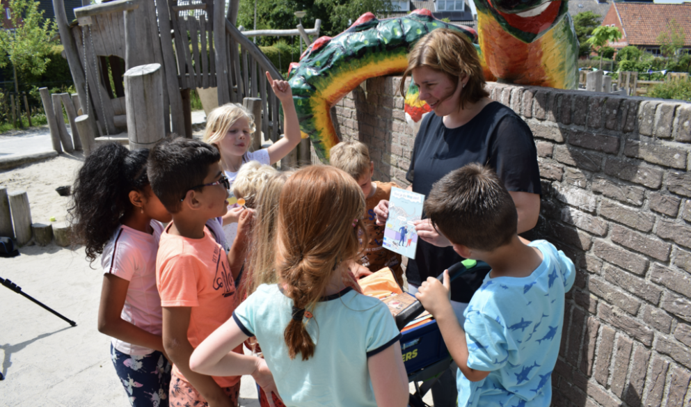 Bibliotheek zet zich in voor kinderen tijdens vakantie