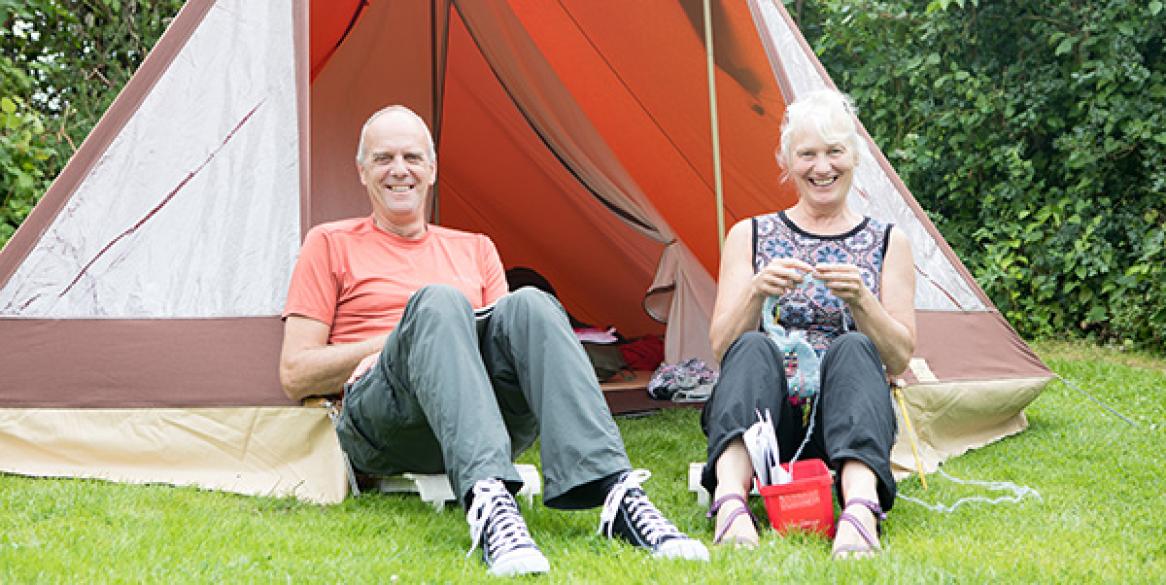 Zomergasten: het wadloopstel met een oldskool tentje