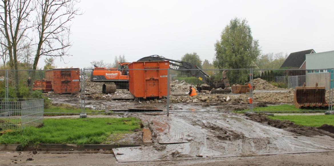 Opknappen Hantumerweg Dokkum in volle gang