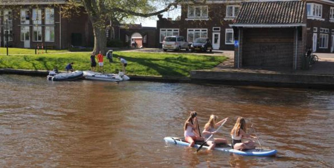 Dokkum weet wel raad met zomerse weer