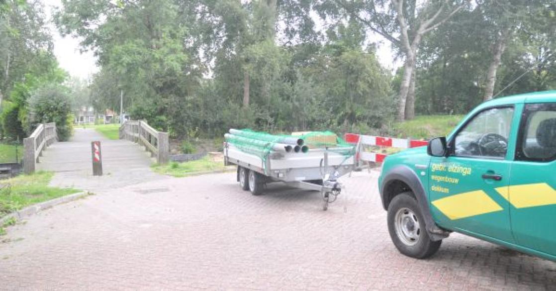 Werkzaamheden brug Fûgellân gestart