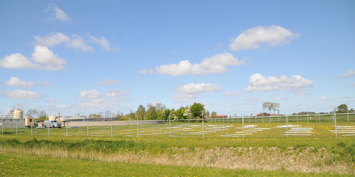 Ruim 1500 zonnepanelen geplaatst bij RWZI Dokkum