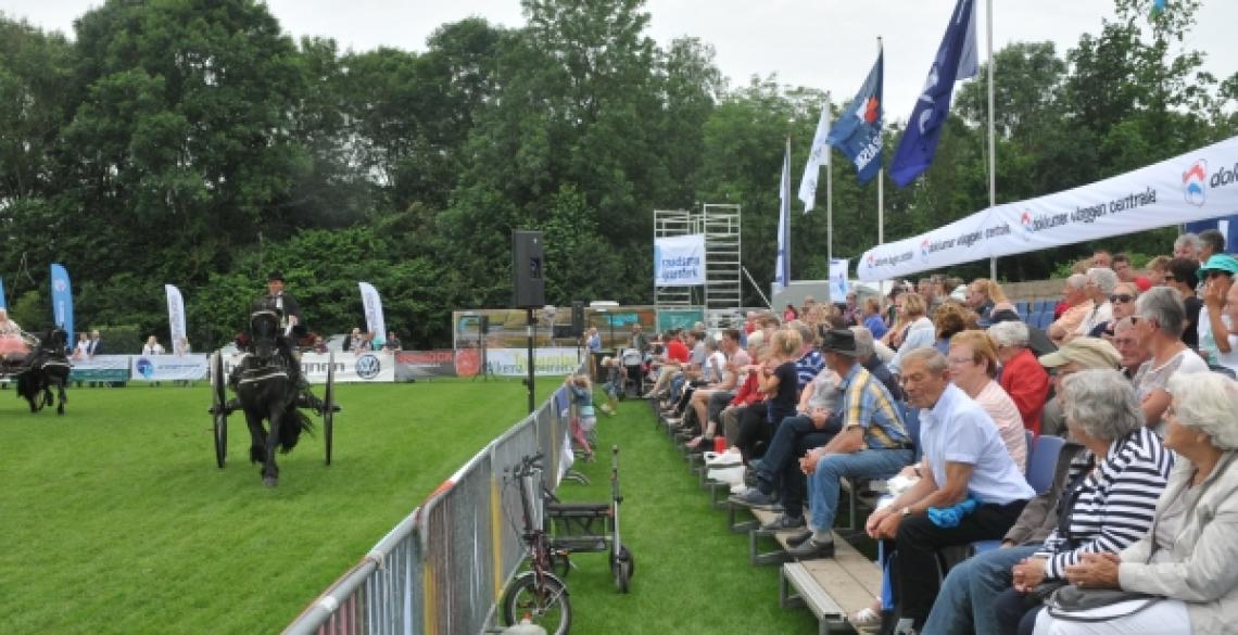 Lat ligt hoog tijdens 77e Concours Hippique Dokkum