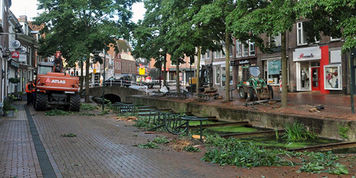 Werkzaamheden aan Koornmarkt gestart