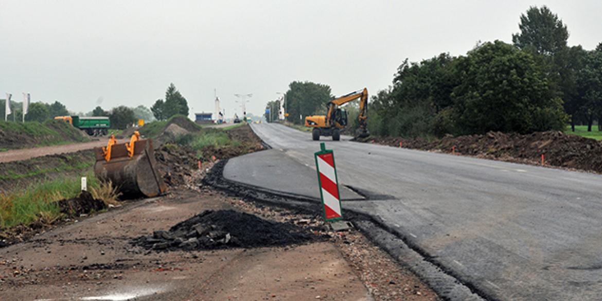 Centrale As asfalt bij Dokkum grotendeels gelegd