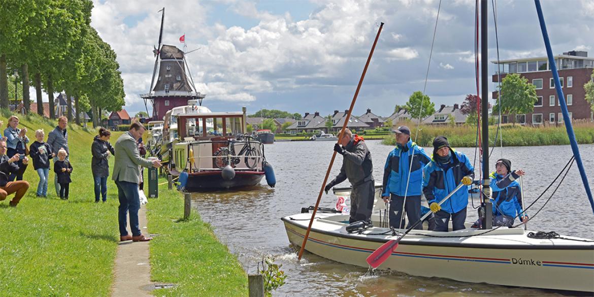 Zeilvrienden vijfde keer voor goede doel in Dokkum