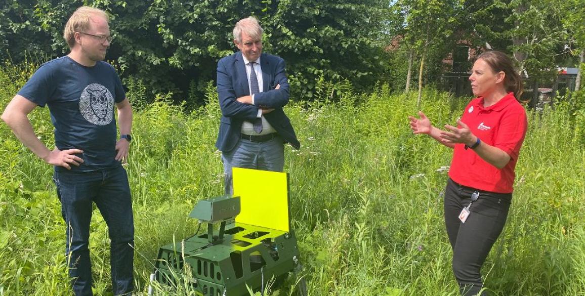 Nieuwe insectencamera in Dokkum