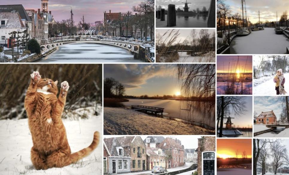 Winterfotowedstrijd in volle gang